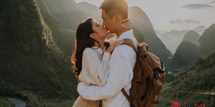 Ảnh cưới tuyệt đẹp trong khung cảnh cao nguyên đá Đồng Văn hùng vĩ