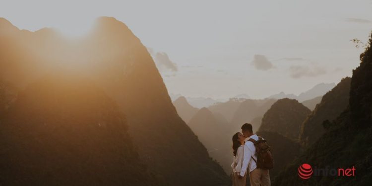 Ảnh cưới tuyệt đẹp trong khung cảnh cao nguyên đá Đồng Văn hùng vĩ