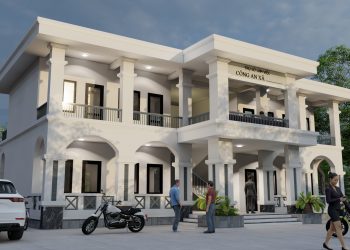 Mẫu thiết kế trụ sở làm việc công an các xã trên địa bàn tỉnh Hà Giang