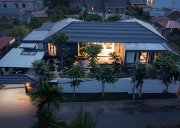 Nhà một tầng giữa khu vườn kiểu Nhật