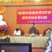Các đồng chí lãnh đạo tỉnh làm việc với Đoàn công tác Viện Khoa học thủy lợi Việt Nam