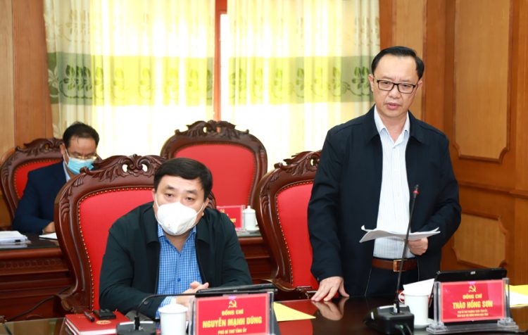 Ban Thường vụ Tỉnh ủy họp phiên thường kỳ tháng 11