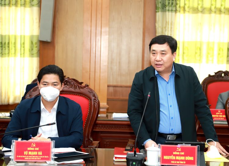 Ban Thường vụ Tỉnh ủy họp phiên thường kỳ tháng 11
