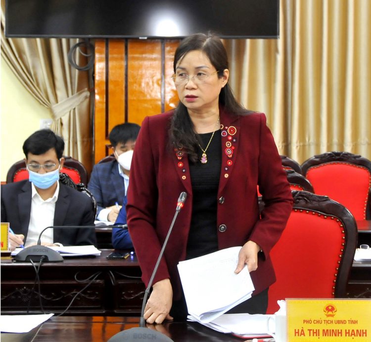 UBND tỉnh họp phiên chuyên đề tháng 11