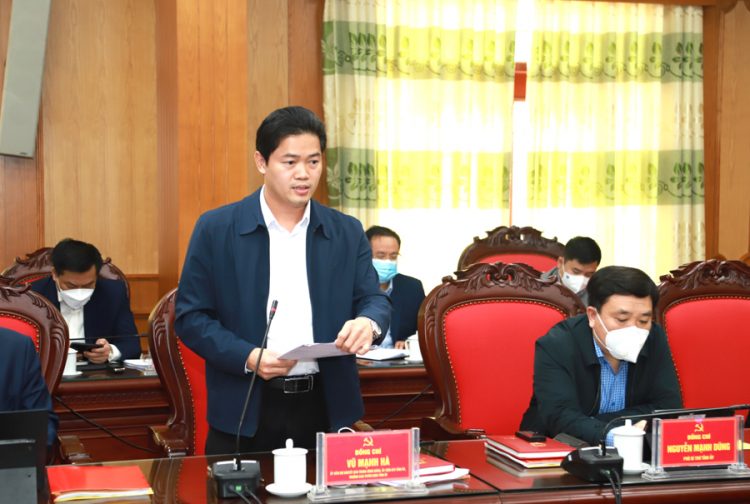 Ban Thường vụ Tỉnh ủy họp phiên thường kỳ tháng 11