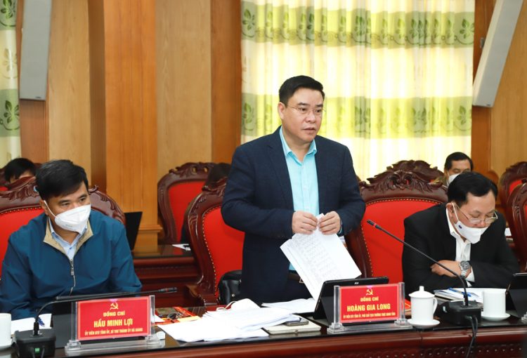 Ban Thường vụ Tỉnh ủy họp phiên thường kỳ tháng 11