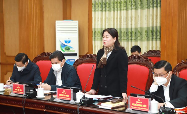 Ban Thường vụ Tỉnh ủy họp phiên thường kỳ tháng 11