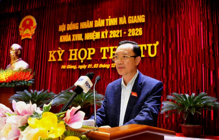 Phiên họp trù bị Kỳ họp thứ Tư HĐND tỉnh Hà Giang khóa XVIII