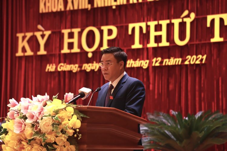Khai mạc Kỳ họp thứ Tư, HĐND tỉnh Hà Giang khóa XVIII – Sáng 01/12/2021