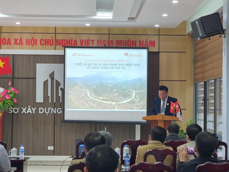 Viện Kiến trúc Quốc gia hoàn thành tập huấn nâng cao năng lực cán bộ ngành xây dựng tại các địa phương