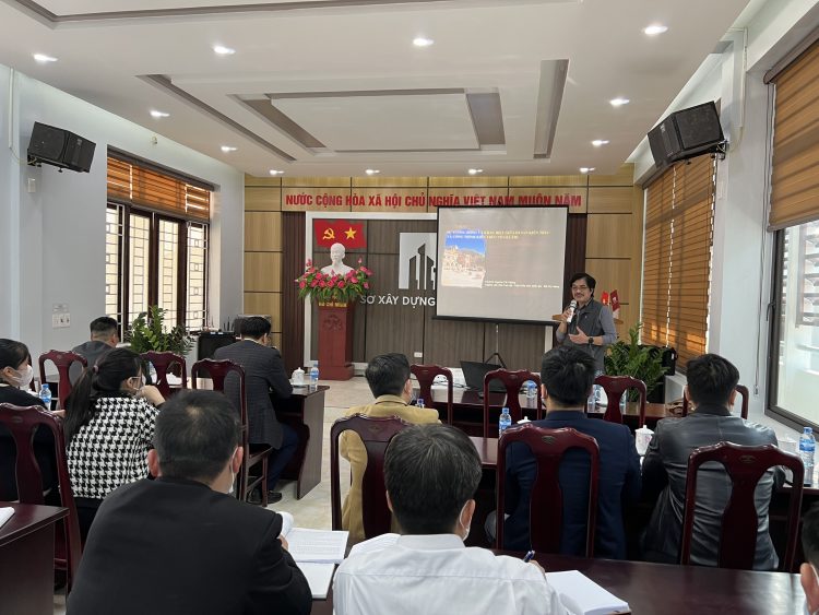 Viện Kiến trúc Quốc gia hoàn thành tập huấn nâng cao năng lực cán bộ ngành xây dựng tại các địa phương