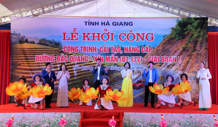 Khởi công nâng cấp đường Bắc Quang – Xín Mần