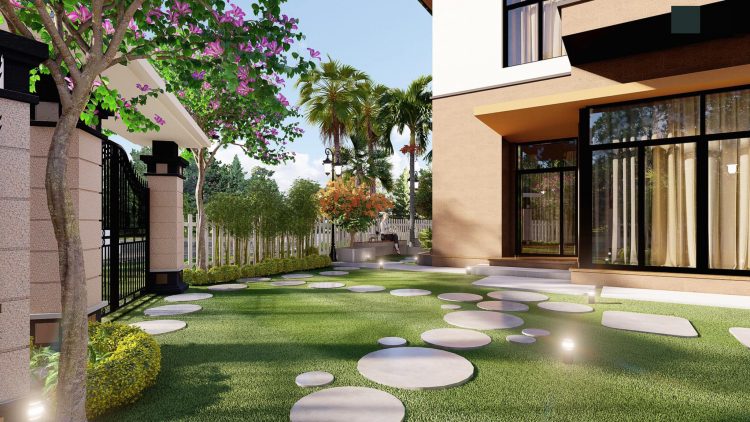 Mẫu biệt thự đẹp hơn cả khu nghỉ dưỡng, gia chủ cầu kỳ đến từng centimet