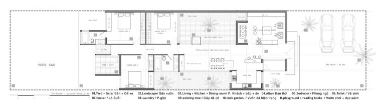Nhà ngói Bắc Bộ ‘ẩn mình’ trong rừng cây