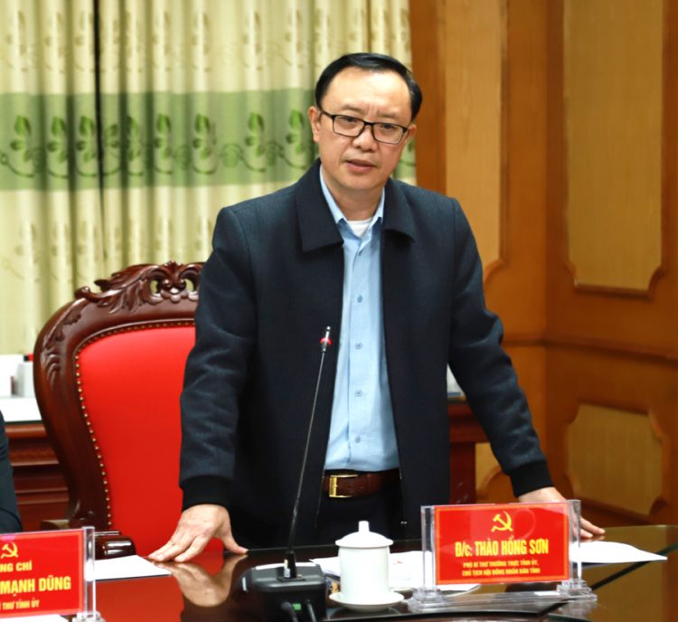 Thường trực Tỉnh ủy góp ý vào thiết kế không gian trưng bày Bảo tàng tỉnh