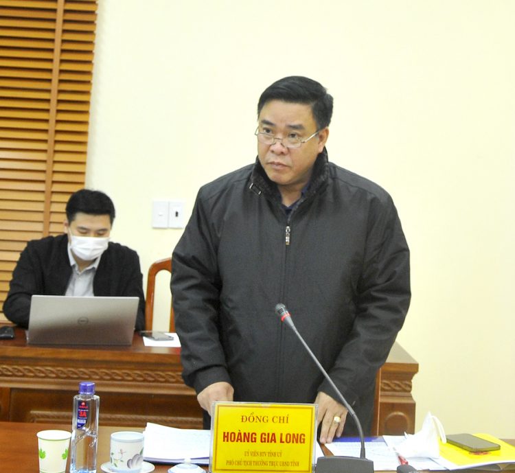 Thường trực UBND tỉnh làm việc với huyện Vị Xuyên