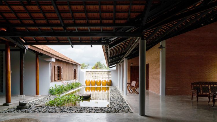 ‘Tam hợp viện’ giữa khu vườn Tây Ninh