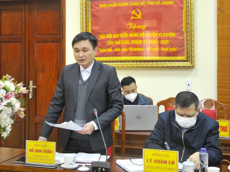 Thường trực UBND tỉnh làm việc với huyện Vị Xuyên