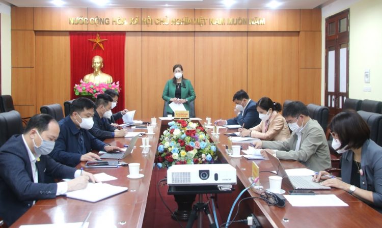 Phó Chủ tịch UBND tỉnh Hà Thị Minh Hạnh làm việc với các sở, ngành liên quan đến công tác quy hoạch