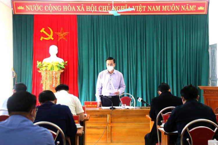 Chủ tịch UBND tỉnh Nguyễn Văn Sơn kiểm tra tiến độ dự án nâng cấp đường Bắc Quang – Xín Mần