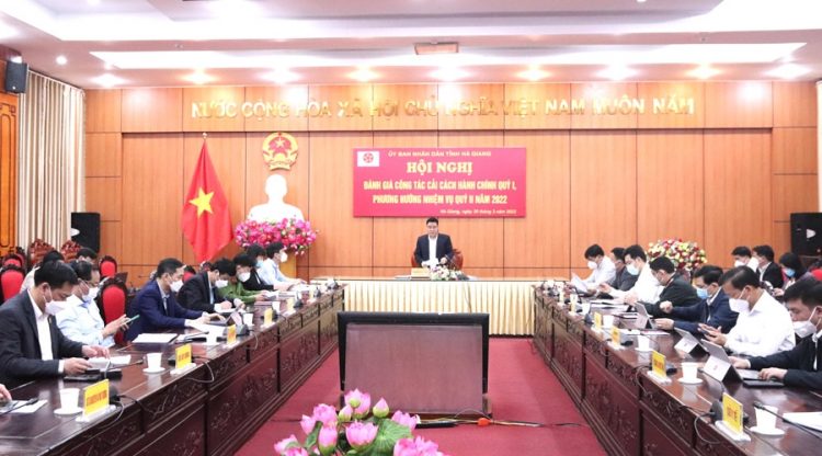 Đánh giá công tác cải cách hành chính quý I