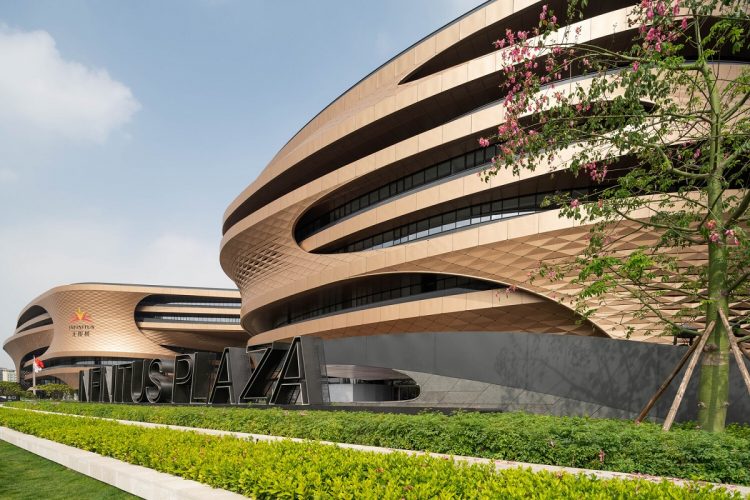 Zaha Hadid Architects ứng dụng kiến trúc hình thái học trong Infinitus Plaza