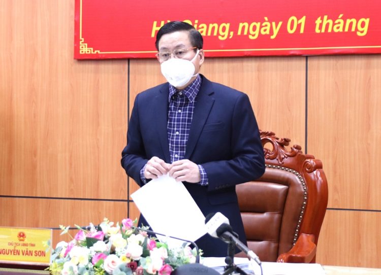 UBND tỉnh họp phiên thường kỳ tháng 2/2022