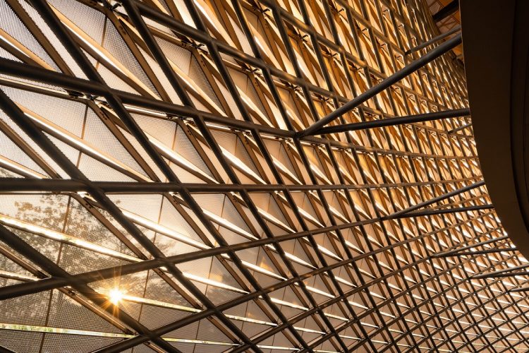 Zaha Hadid Architects ứng dụng kiến trúc hình thái học trong Infinitus Plaza