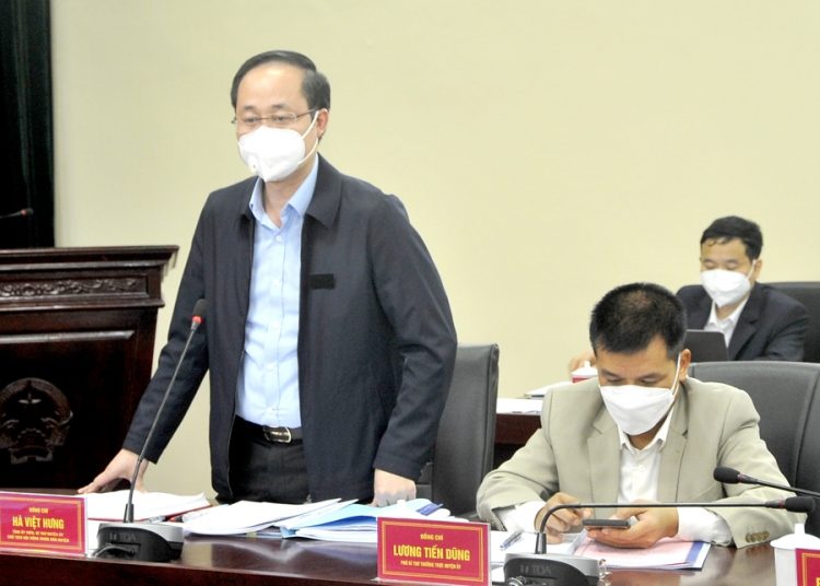 Thường trực UBND tỉnh làm việc với huyện Bắc Quang