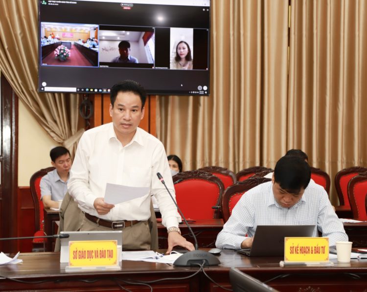 Hội đồng thẩm định Đề án thành lập Phân hiệu Đại học Thái Nguyên tại Hà Giang làm việc với lãnh đạo tỉnh