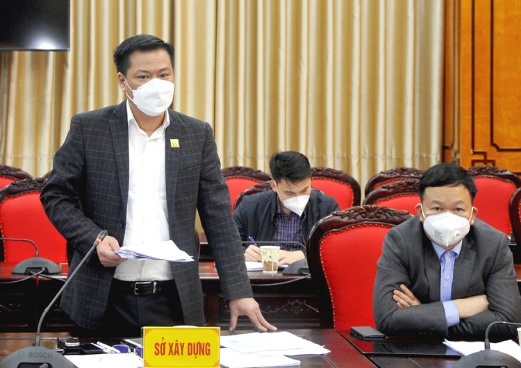 Chủ tịch UBND tỉnh Nguyễn Văn Sơn nghe báo cáo tiến độ Dự án cải tạo, nâng cấp đường Bắc Quang – Xín Mần