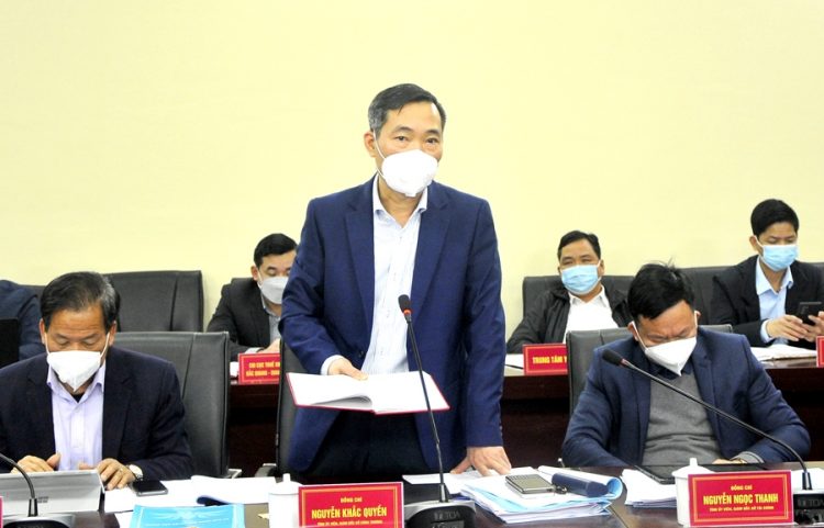 Thường trực UBND tỉnh làm việc với huyện Bắc Quang