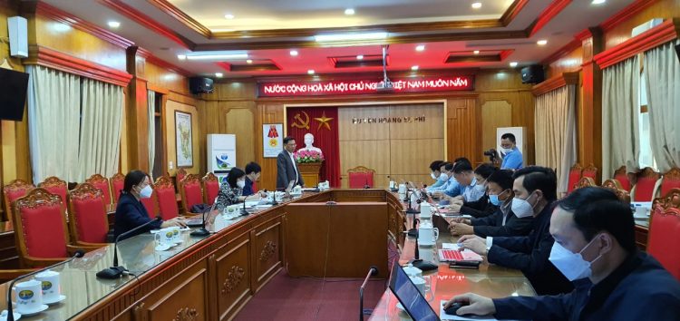 Chương trình làm việc của đồng chí Giám đốc tại huyện Hoàng Su Phì, về việc Quy hoạch chung đô thị thị trấn Vinh Quang và các nội dung khác liên quan.