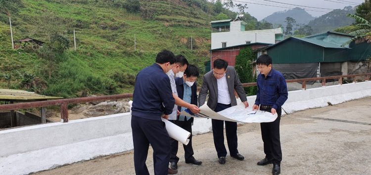 Chương trình làm việc của đồng chí Giám đốc tại huyện Hoàng Su Phì, về việc Quy hoạch chung đô thị thị trấn Vinh Quang và các nội dung khác liên quan.