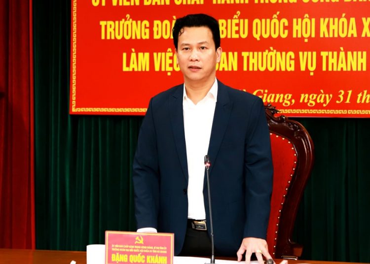 Bí thư Tỉnh ủy: Xây dựng thành phố Hà Giang xứng tầm trung tâm kinh tế, chính trị, xã hội của tỉnh.