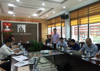 Sở Xây dựng tổ chức cuộc họp với UBND huyện Xín Mần về Đồ án quy hoạch chi tiết xây dựng Trung tâm xã Pả Vầy Sủ.