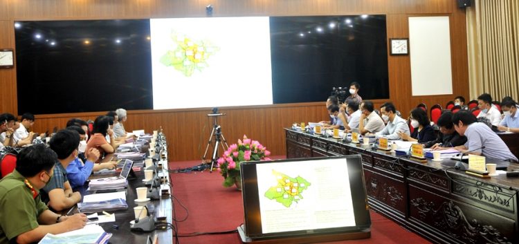 Thường trực UBND tỉnh nghe báo cáo công tác quy hoạch