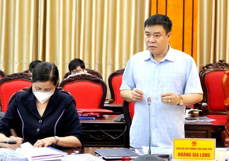 Thường trực UBND tỉnh nghe báo cáo công tác quy hoạch