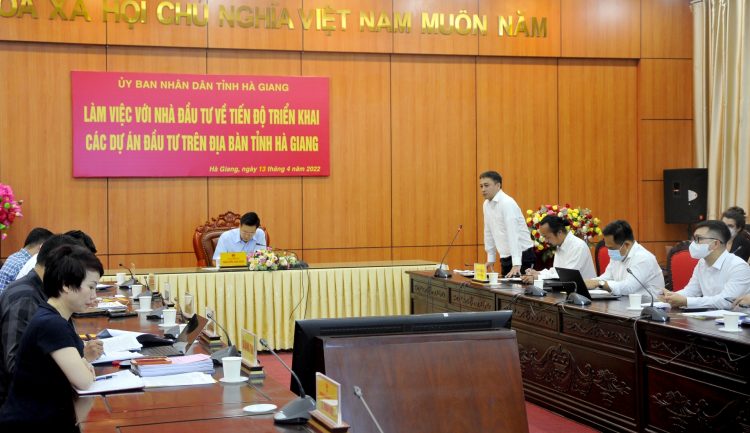 Chủ tịch UBND tỉnh Nguyễn Văn Sơn làm việc với Tập đoàn Nam Cường