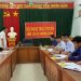 Giám đốc Sở Xây dựng – Tổ trưởng phụ trách làm việc với Thường trực Đảng uỷ, UBND phường Nguyễn Trãi, xã Phương Thiện.