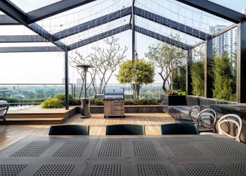 Căn hộ Triplex hiện đại pha trộn nét Á – Âu