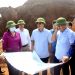 Chủ tịch UBND tỉnh Nguyễn Văn Sơn kiểm tra tình hình thực hiện các dự án đầu tư tại cụm công nghiệp Tân Bắc