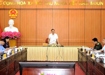 Chủ tịch UBND tỉnh Nguyễn Văn Sơn kiểm tra khu vực quy hoạch Khu đô thị mới Quyết Thắng.