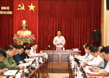 Ban Thường vụ Tỉnh ủy họp phiên tháng 11.