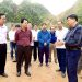 Bí thư Tỉnh ủy và Chủ tịch UBND tỉnh kiểm tra tiến độ Dự án đường Bắc Quang – Xín Mần.
