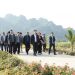 Bí thư Tỉnh ủy Đặng Quốc Khánh: “Vị Xuyên nên trở thành vệ tinh và lấy thành phố làm động lực phát triển nông nghiệp, dịch vụ”.