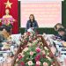 Phó Chủ tịch UBND tỉnh Hà Thị Minh Hạnh kiểm tra tình hình thực hiện Chương trình mục tiêu Quốc gia tại thành phố Hà Giang.