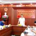 Chủ tịch UBND tỉnh Nguyễn Văn Sơn làm việc với BTV Huyện ủy Quang Bình.