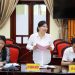 Chủ tịch UBND tỉnh Nguyễn Văn Sơn nghe báo cáo tình hình thực hiện Nghị quyết số 09/2019/NQ-HĐND.