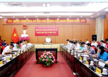 Ban điều hành Chuyển đổi số tỉnh họp phiên quý III.
